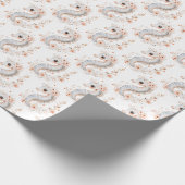 Cute Seahorse Geschenkpapier (Ecke)