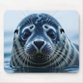 Cute Seal Close up Mousepad (Vorne)