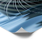 Cute Seal Close up Poster (Ecke)