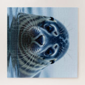 Cute Seal Close up Puzzle (Horizontal)