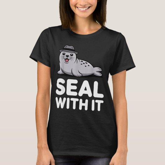 Cute Seal Costume For Men Women Kids Ocean Animal T-Shirt (Vorderseite)