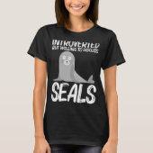 Cute Seal For Men Women Sea Lion Zoo Animal T-Shirt (Vorderseite)
