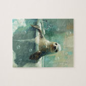 Cute Seal in Bubble Bath Jigsaw Puzzle (Horizontal)