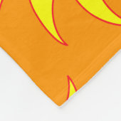 Cute seamless pattern of sun. Doodle hand drawn st Fleecedecke (Ecke)