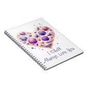 Cute Seashell Heart Beach Love Valentine's Day Notizblock (Rechte Seite)