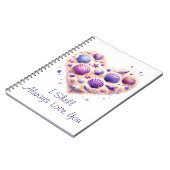 Cute Seashell Heart Beach Love Valentine's Day Notizblock (Linke Seite)