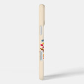 Cute Seasonal owl add name Case-Mate iPhone Hülle (Rückseite / Rechts)