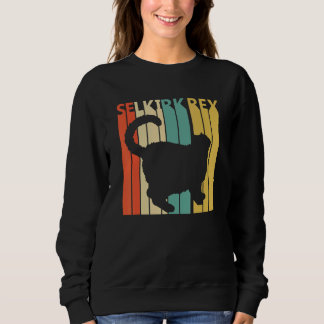 Cute Selkirk Rex Cat Sweatshirt