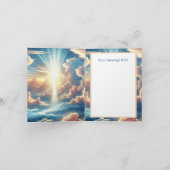 Cute sent from Heaven Angel add message  (Innenseite)