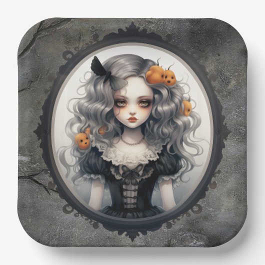 Cute-Serie 8-9 Pappteller (Vorderseite)