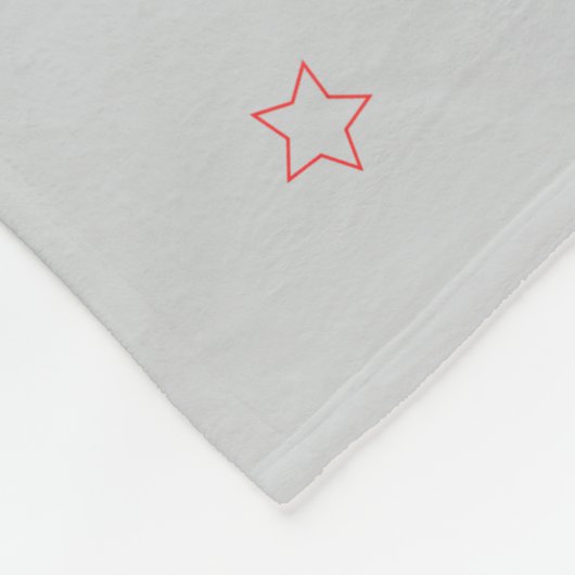 Cute Service Vehicles personalized  Fleecedecke (Ecke)