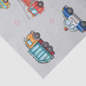 Cute Service Vehicles  Seidenpapier (Ausschnitt)