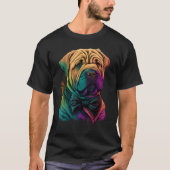 Cute Shar Pei Dog on Shar Pei 1 T-Shirt (Vorderseite)