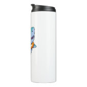 Cute Shark Baby With Float | Kids Thermosbecher (Nach rechts gedreht)