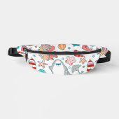 Cute Shark Pattern Bauchtasche (Vorderseite)