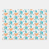 Cute Shark Pattern Geschenkpapier Set (Vorderseite 3)