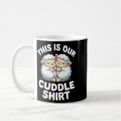 Cute Sheep Couple This Is Our Cuddle  Kaffeetasse (Links)