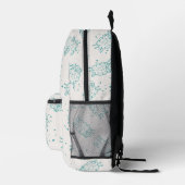 Cute Sheep – Whimsical Seamless Pattern Bedruckter Rucksack (Rechts)