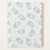 Cute Sheep – Whimsical Seamless Pattern Planer (Rückseite)