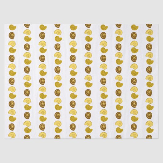 Cute shell arrangement on  seidenpapier (Vorderseite)