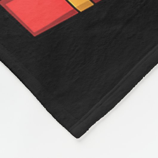 Cute Shih Tzu Santa Hat Christmas Xmas Dog Lovers Fleecedecke (Ecke)