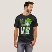 Cute Sight Squad St Patrick's Day Gnome Optometris T-Shirt (Vorne ganz)