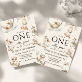 cute Silly Goose ,One Silly Goose 1st Party Einladung