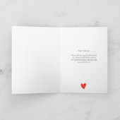 Cute Simple Always you Folded Karte (Innenseite)