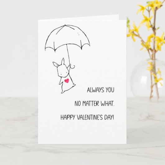 Cute Simple Always you Folded Karte (Gelbe Blume)