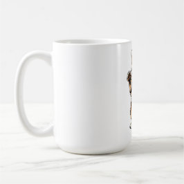 Cute simple design men cat lover kaffeetasse