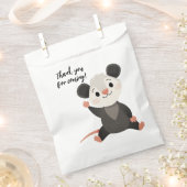 Cute Sitting Opossum Thank You for Coming Geschenktütchen (Ausgeschnitten)