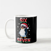 Cute Six Seven 67 Penguin Kids Christmas Holiday  Kaffeetasse (Links)