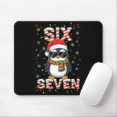 Cute Six Seven 67 Penguin Kids Christmas Holiday Mousepad (Mit Mouse)