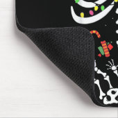 Cute Skeleton Baby Xmas Maternity Mom Pregnancy Ch Mousepad (Ecke)