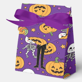 Cute Skeleton Fun For Halloween Geschenkschachtel