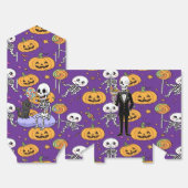 Cute Skeleton Fun For Halloween Geschenkschachtel (Ungefaltet)
