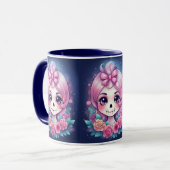 Cute Skull Mug Tasse (Vorderseite Links)