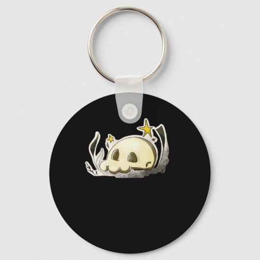 Cute Skull Oversized Schlüsselanhänger (Vorderseite)