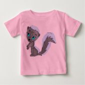Cute_skunk Baby T-shirt (Vorderseite)