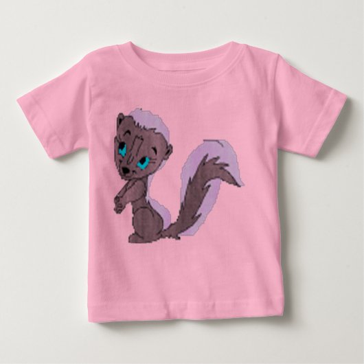Cute_skunk Baby T-shirt (Vorderseite)