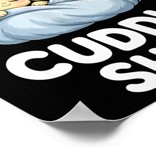 Cute Sleeng Bee This Is My Cuddle  Poster (Ecke)