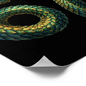 Cute Sleeng Dragon 67 Cool Six-seven Funny Six Sev Poster (Ecke)