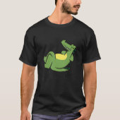 Cute Sleeping Alligator Good At Naps Alligator T-Shirt (Vorderseite)