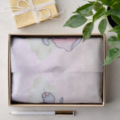 Cute Sleeping Baby Elephant Baby Shower Seidenpapier (Geschenk)