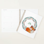 Cute Sleeping Fox Personalized  Planer (Anzeige)