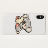 Cute Sleeping Koala with Pillow Case-Mate iPhone Hülle (Rückseite (Horizontal))