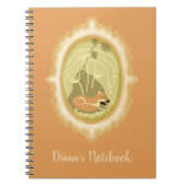 Cute Sleeping Notizblock (Vorderseite)