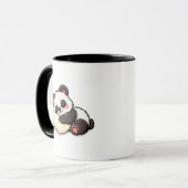 Cute Sleeping Panda with Pillow Tasse (Vorderseite Links)