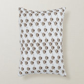 Cute Sleepy Owl Pattern Throw Pillow Dekokissen (Vorderseite(Vertikal))