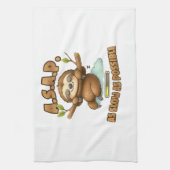 Cute Sloth ASAP � As Slow As Possible Classic T-Sh Geschirrtuch (Vertikal)